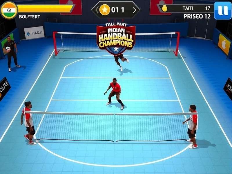 Indian Handball Champions Gameplay Screenshot